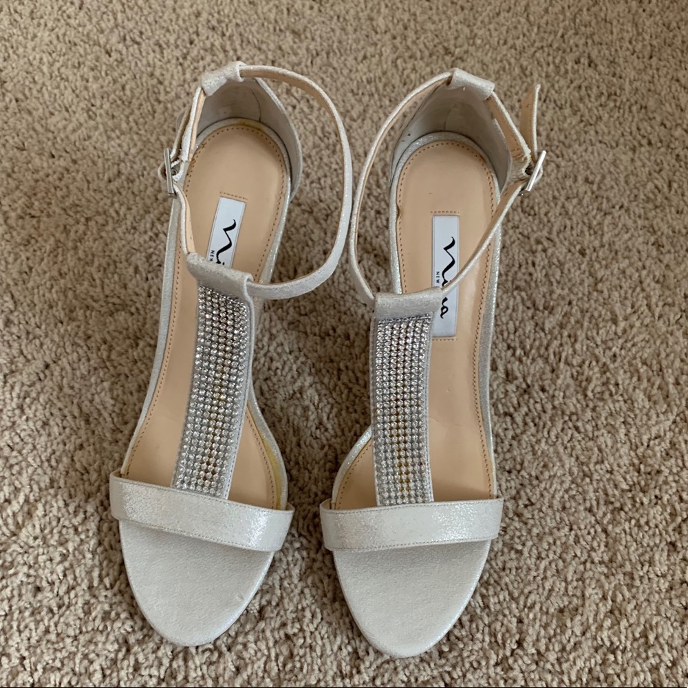 Nina “Cabaret” T-strap Heels